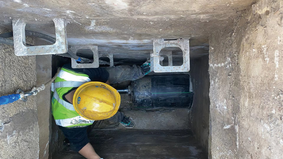 德格HDPE短管内衬法